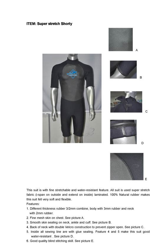 surfing suit