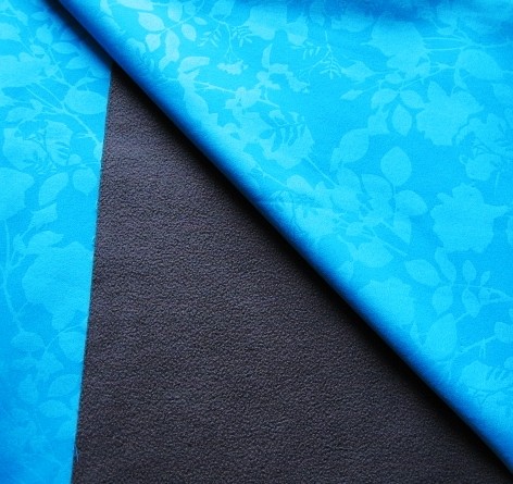 Waterproof elastane soft shell jackets fabric