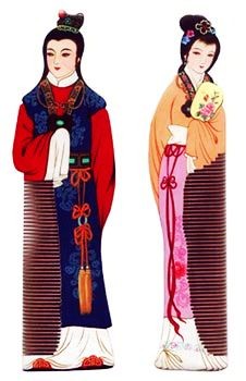 Chinese wooden comb