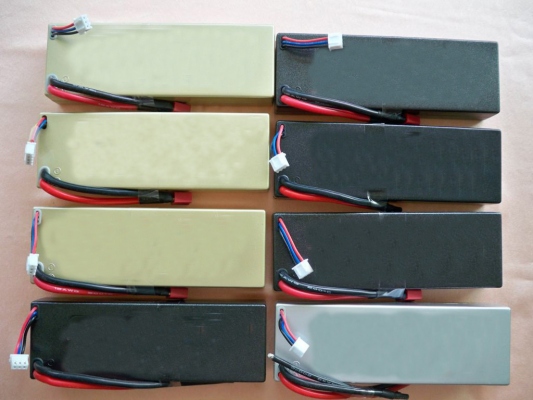 Hard Case lipo batteries for R/C car 