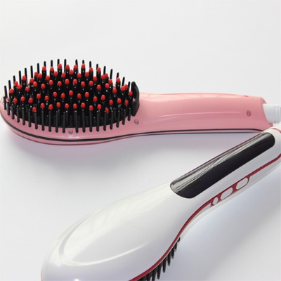  Free Shipping Hair Straightener Comb with LCD Display Iron Electric Straightening Comb Dr