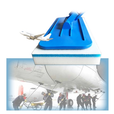 Airplane cleaning brush lfsponge melamine sponge