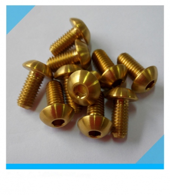 titanium button hex head bolts