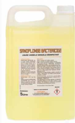 Bactericidal manual washing-up liquid