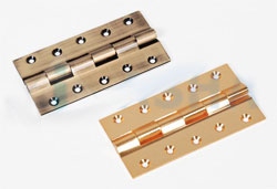 Brass hinges