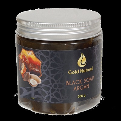 argan black soap