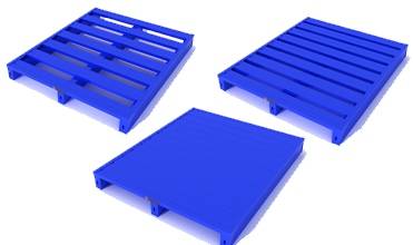  warehouse European pallets galvanized iron steel pallet