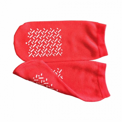 Slipper Socks, Double-Sided, S, Red