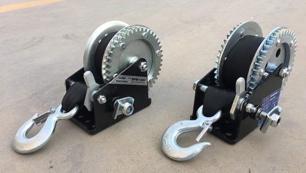 Heavy Trailer Strap Hand Manual Pulley Lifting Winch With Hook 
