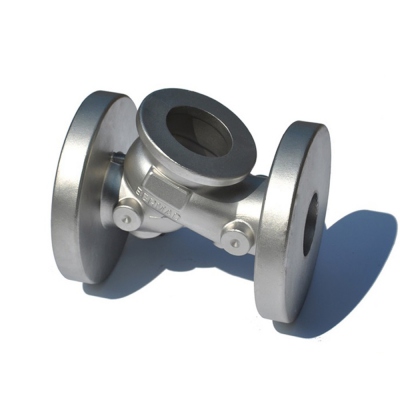 Precision steel casting valve body