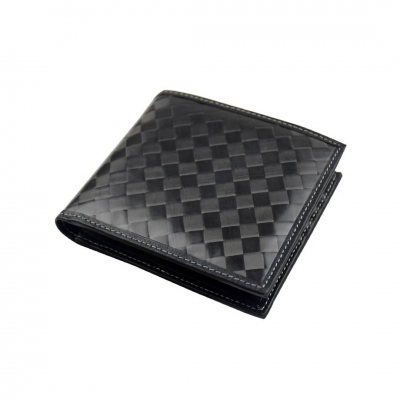 Fashionable Short Wallet Carbon Fiber High Quality 