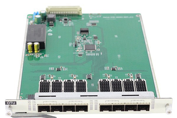 Plate-forme de transport DWDM 10G OTU Multi-Rate Transponder 10G Muxponder Card