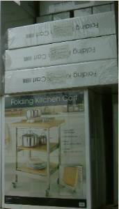 Folding Kitchen Cart