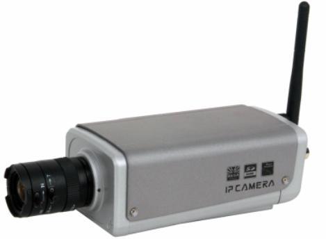 2.0 Mega Pixel IP Box Camera, 1/3 inch CMOS, Support Dual-stream, SD Card, WiFi (802.11b/g)