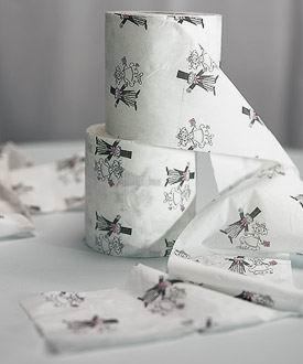 Printed Toilet Paper