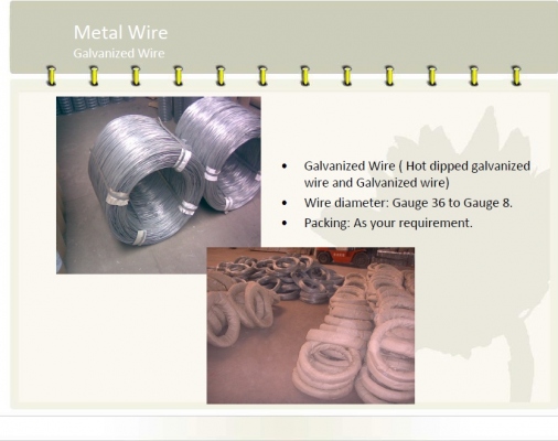 China Made Galvanized Wire